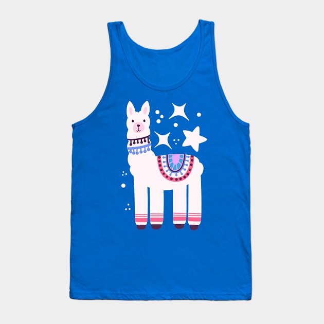 Llama Tank Top by Mashmuh